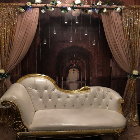 Stage Package - Sofa, Floral & Arch