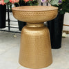 Table -metal gold