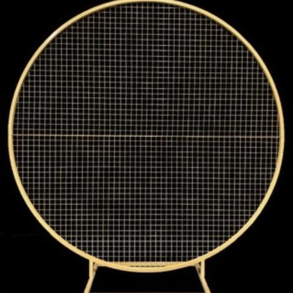 Arch mesh round -Gold