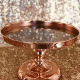 Cake Stand - Rose Gold Mirror
