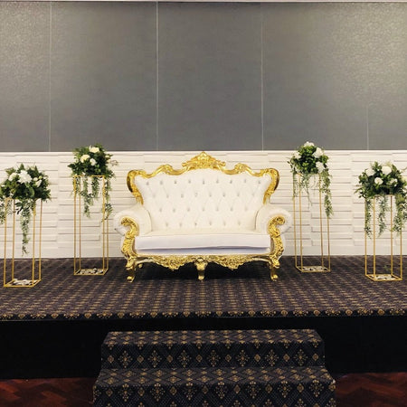 Stage Package - Sofa, Floral & Arch