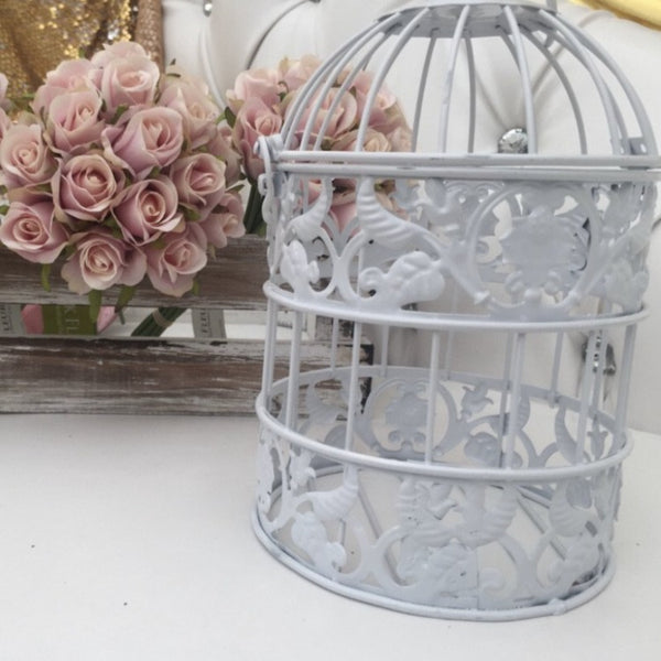 Small Birdcage - White - Prop