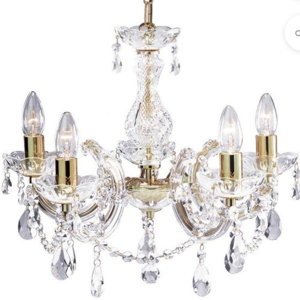 Chandelier gold