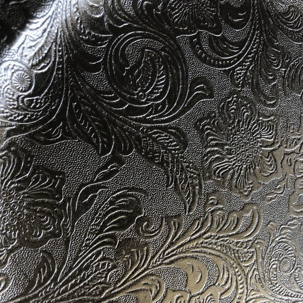 Charger Plate - Silver Damask