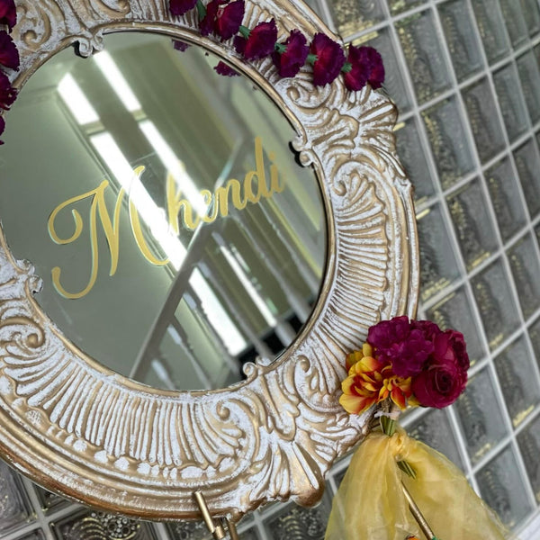 Mirror -Bollywood Rustic